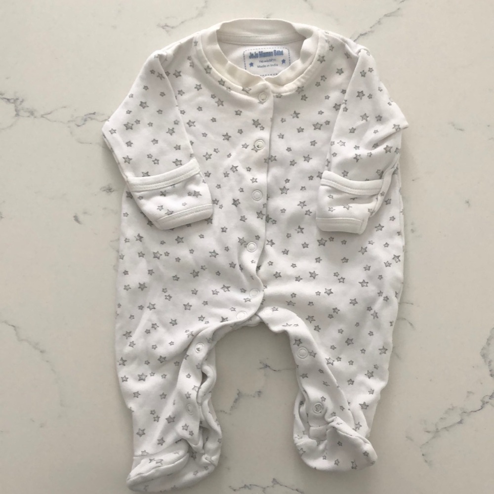 JoJo Maman Bebe Star Onesie